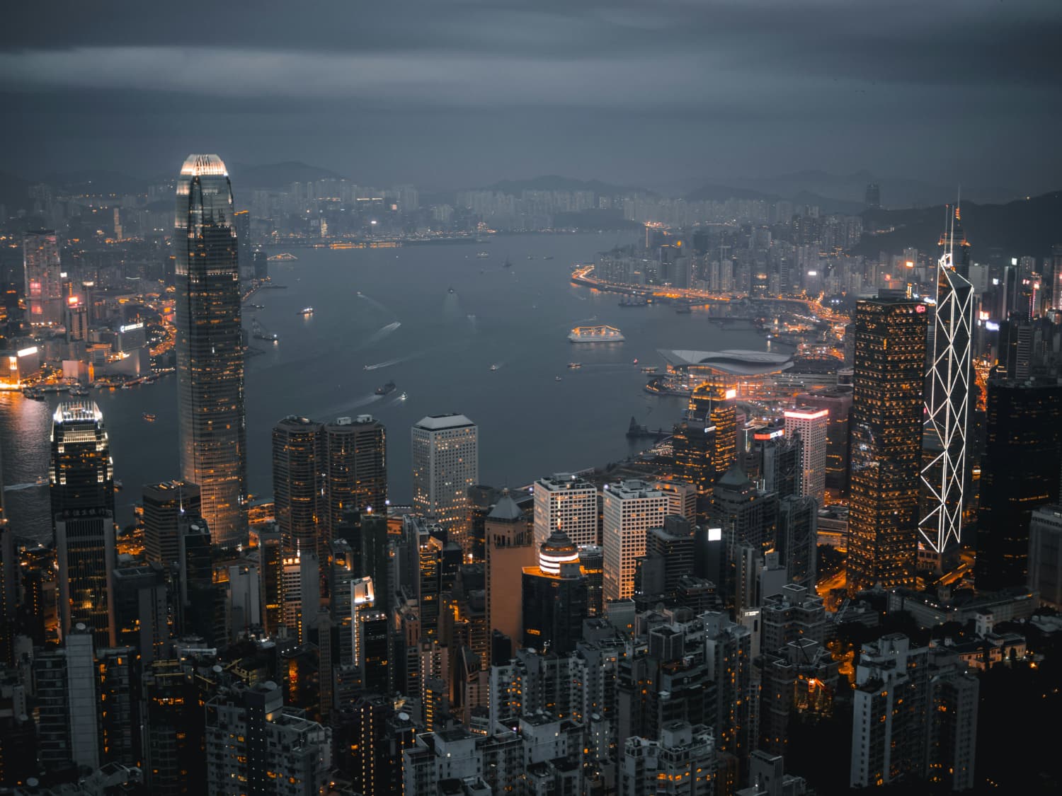 Hong Kong skyline